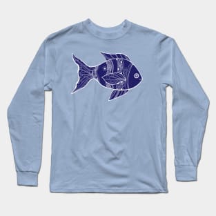 Blue Fish Long Sleeve T-Shirt